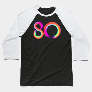 brushed 80 Baseball T-Shirt